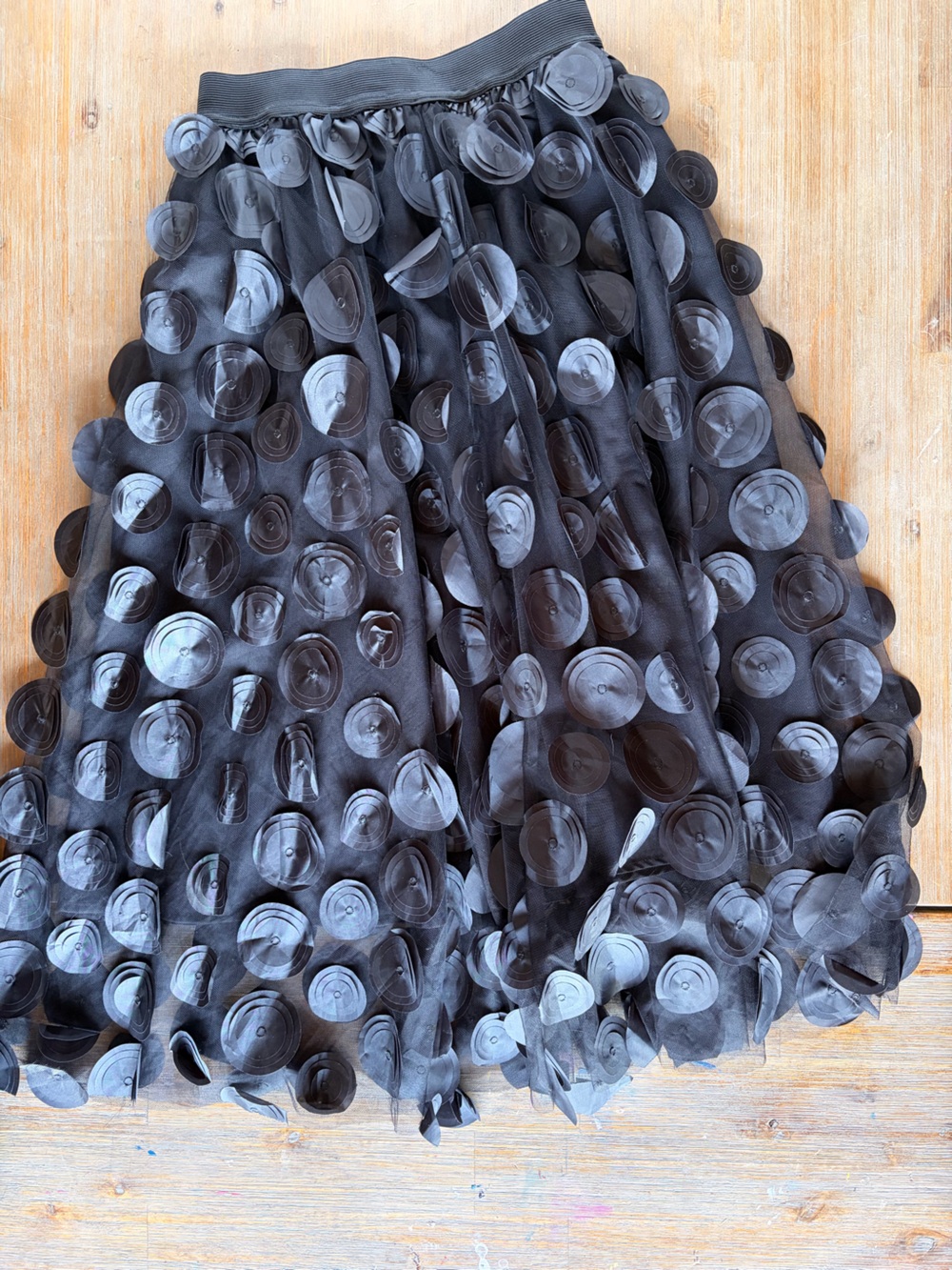 Kate Hewko textured skirt
